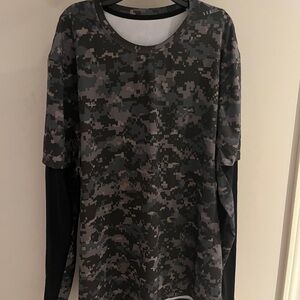 Lululemon Camouflage Long Sleeve Shirt